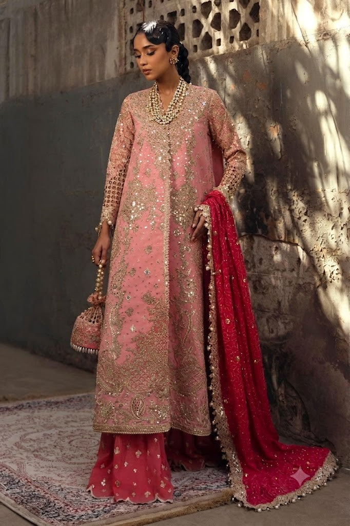 Sana Safinaz Unstitched Raw Silk 3 Piece Suit