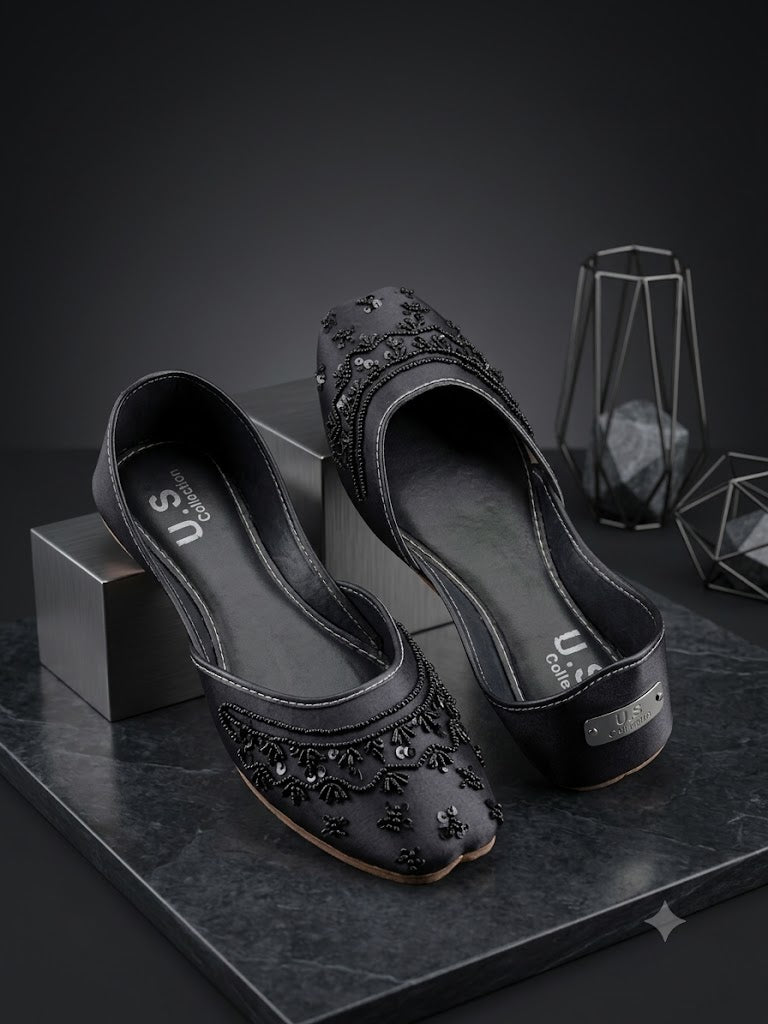 Black Royal Khussa