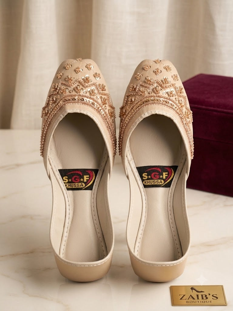 White Fancy khussa