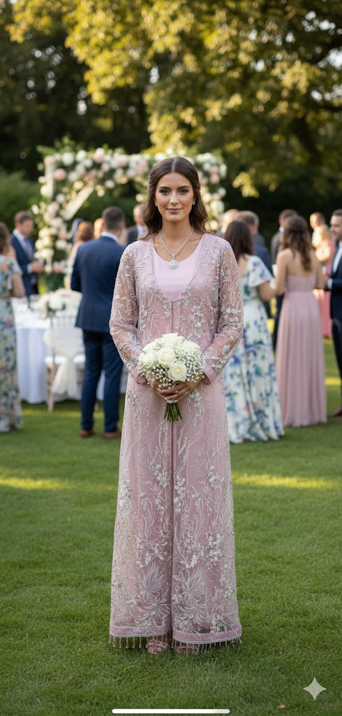 Blush & Silver Couture - 2 PC