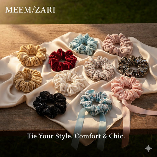 Silk Scrunchies