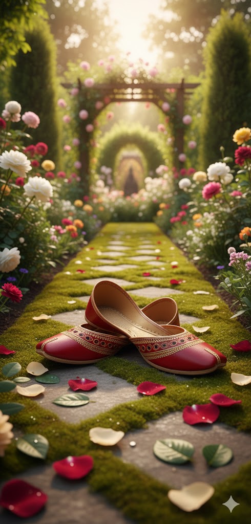 Lal Resham Step Khussa