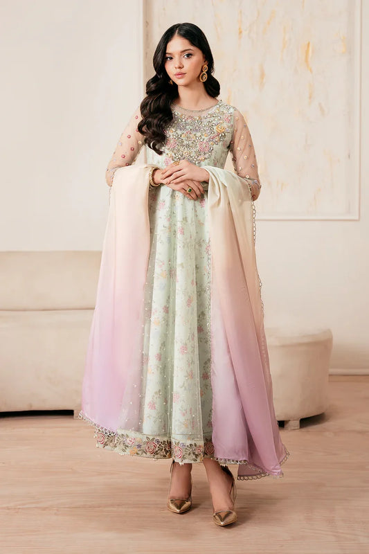 EMBROIDERED CHIFFON